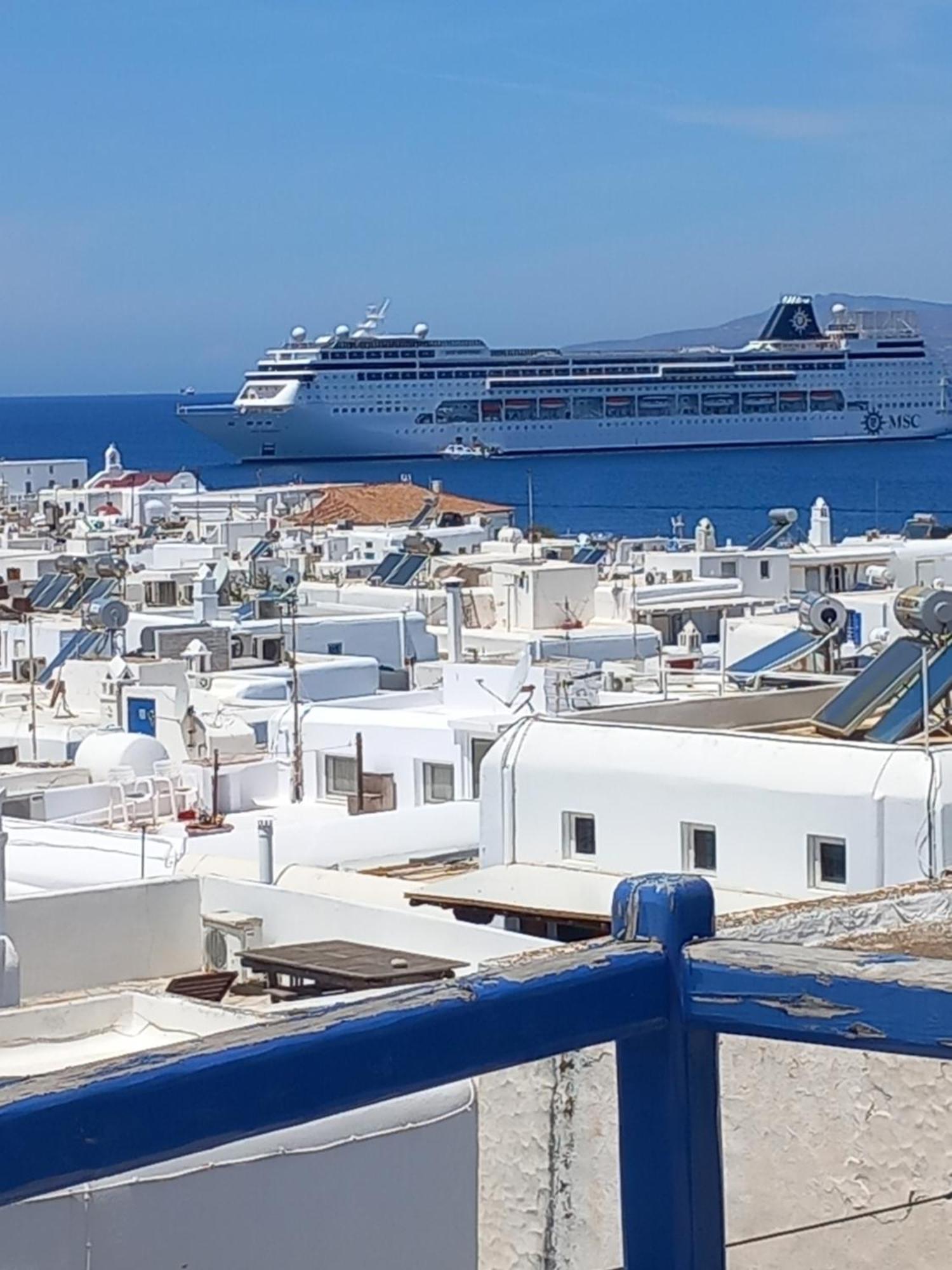Alex Oldtown Sea View Rooms And Appartments Mykonos Town Δωμάτιο φωτογραφία